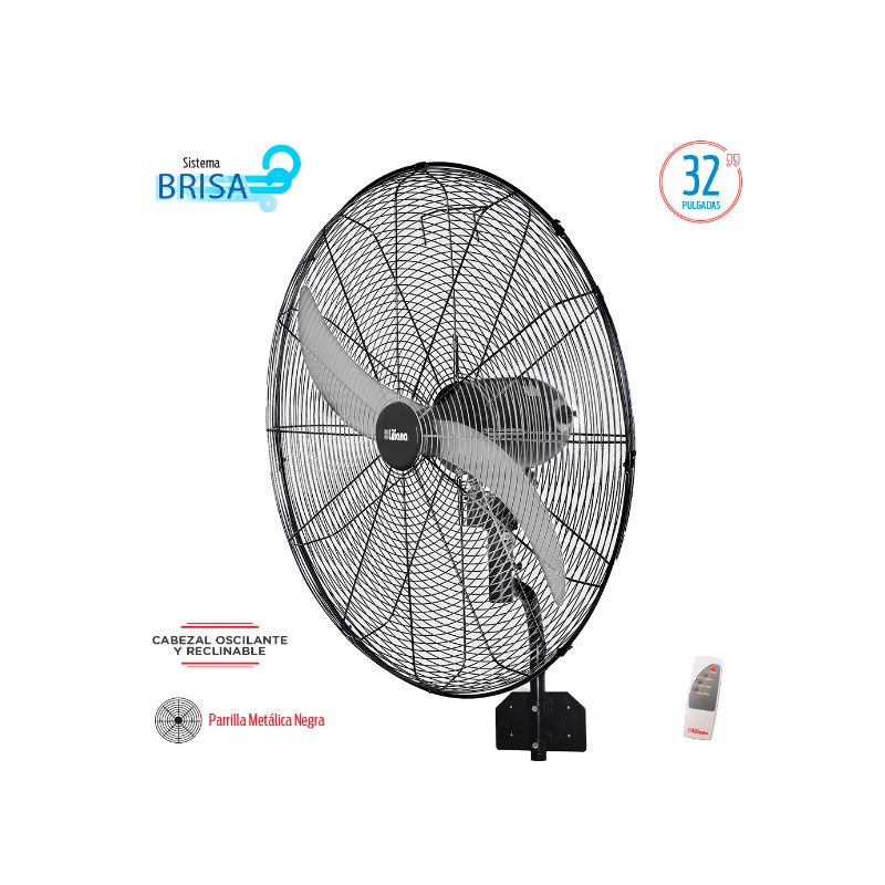 VENTILADOR PARED LILIANA 32" VWIT32