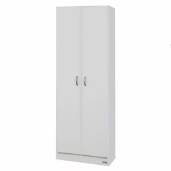 DESPENSERO 2 PUERTAS 5 ESTANTES BLANCO