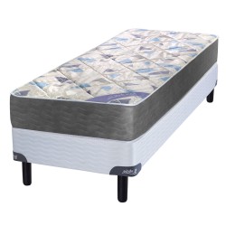 COLCHÓN + SOMMIER INDUCOL UNIT PLUS ESPUMA 80X190X18